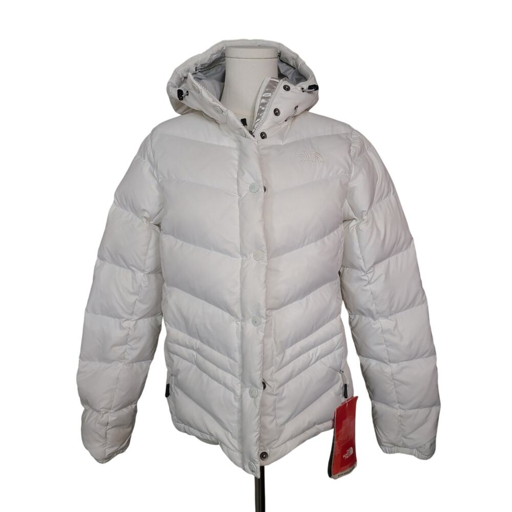 Fall 2010 Carmel Hoodie White 700 Count North Face Puffer